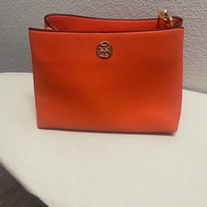 Orange medium sized purse